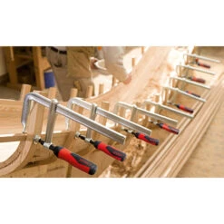 BESSEY Presse à Vis Tout Acier Avec Poignée Bi-matière GZ-2K 400/120 GZ40-12- -Kobleo presse a vis tout acier avec poignee bi matiere gz 2k 400 120 gz40 12 bessey 3