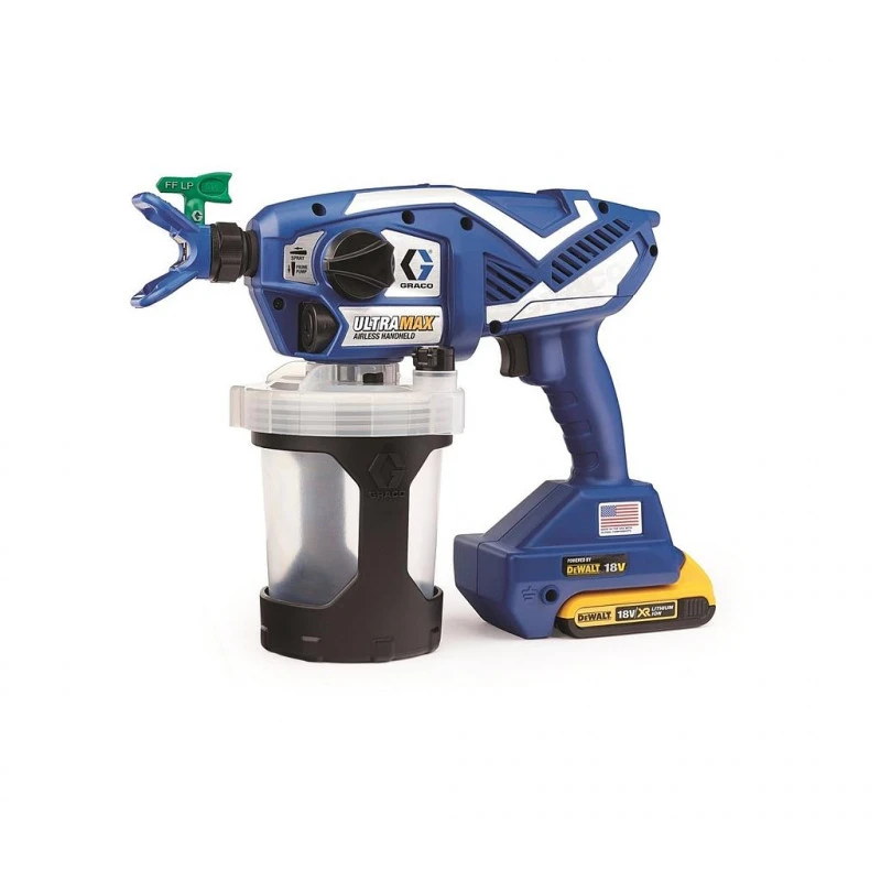 Pulvérisateur Airless Portatif 138 Bar 18V 2Ah Li-Ion UltraMAX 1 Pulvérisateur Airless Portatif 138 Bar 18V 2Ah Li-Ion UltraMAX