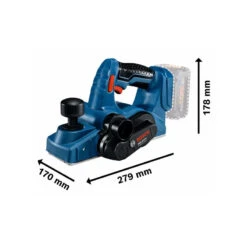 Rabot 18V 82mm Profondeur 16mm Dans Boîte Carton GHO 18V-LI Profession -Kobleo rabot 18v 82mm profondeur 16mm dans boite carton gho 18v li profession 4