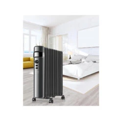 Radiateur à Bain D'huile Agadir 2000 2000W Noir Taurus Alpatec -Kobleo radiateur a bain d huile agadir 2000 2000w noir taurus alpatec 2