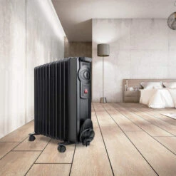 Radiateur à Huile 2000W Cellules 140mm Noir BXRA2000E Black & Decker -Kobleo radiateur a huile 2000w cellules 140mm noir bxra2000e black decker 2