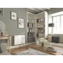 Radiateur à Inertie Thermor Bilbao 3 750W Blanc Horizontal -Kobleo radiateur a inertie thermor bilbao 3 750w blanc horizontal 3