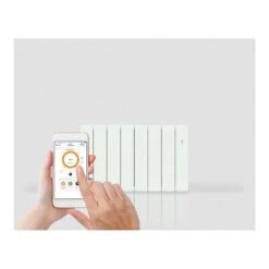 Radiateur Chaleur Douce à Inertie Bas Bellagio Smart ECOcontrol 1000W
