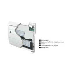 Atlantic Radiateur Chaleur Douce Vertical Nirvana Digital 1500W 5 Atlantic Radiateur Chaleur Douce Vertical Nirvana Digital 1500W -Kobleo radiateur chaleur douce vertical nirvana digital 1500w 2