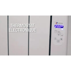 Radiateur RC8V à Inertie Fluide Caloporteur 1000W Avec Fil Pilote -Kobleo radiateur rc8v a inertie fluide caloporteur 1000w avec fil pilote 2