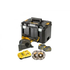DeWALT Rainureuse Béton XR Flexvolt 54V 2x2Ah Li-Ion Brushless 125mm Coffret -Kobleo rainureuse beton xr flexvolt 54v 2x2ah li ion brushless 125mm coffret 1 2