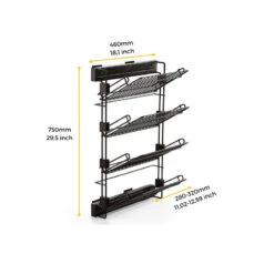 Kobleo -Kobleo range chaussures emuca moka lateral extractible cote gauche acier moka 1
