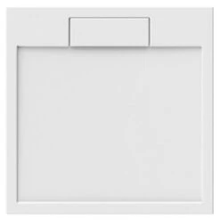 ALLIBERT Receveur De Douche Carré 90 X 90 X 4,5 Cm Blanc Puretex