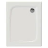 ALLIBERT Receveur De Douche Rectangle 100 X 80 X 3 Cm Vidage Angle Droit Blanc