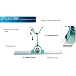 Règle Vibrante Monophasé 1.5m Imer