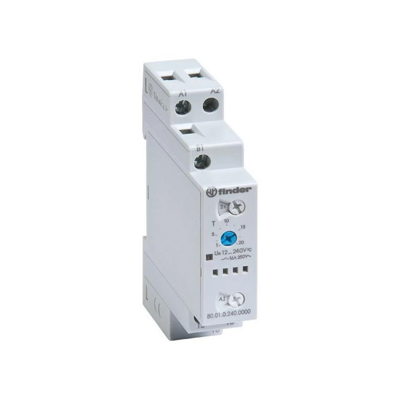 Finder Relais Temporisé Multi-fonctions Et Multi-tension Série 80 1 Module 16 1 Finder Relais Temporisé Multi-fonctions Et Multi-tension Série 80 1 Module 16