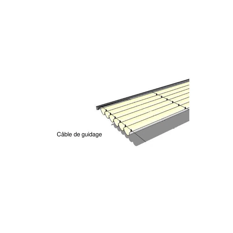 Rideau D'ombrage Habrita TT 3042 RT 12,11m2 130gr/m2 Couleur écru 3 Rideau D'ombrage Habrita TT 3042 RT 12,11m2 130gr/m2 Couleur écru – Image 3