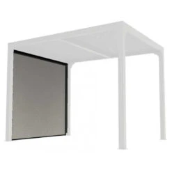 Rideau Habrita PER BI R24 Rail Côté 2,40m Gris Pour PER 2430 BI