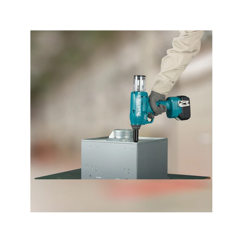 Makita Riveteuse 18 V Li-Ion Diam 4,8 Mm Sans Batterie Ni Chargeur DRV150ZJ 2 Makita Riveteuse 18 V Li-Ion Diam 4,8 Mm Sans Batterie Ni Chargeur DRV150ZJ – Image 2