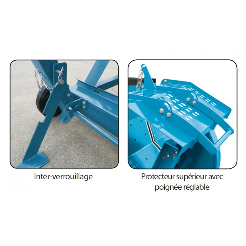 Scie à Bûche LOSAB601LC 3,5KW D600mm Avec Une Lame Carbure Leman 2 Scie à Bûche LOSAB601LC 3,5KW D600mm Avec Une Lame Carbure Leman – Image 2