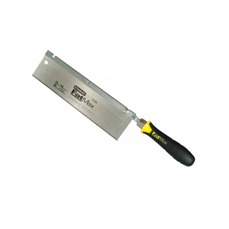 Stanley Scie à Dos Poignée Réversible Excentrée Fatmax 250mm 13 Dents/pouce 0-15-252 1 Stanley Scie à Dos Poignée Réversible Excentrée Fatmax 250mm 13 Dents/pouce 0-15-252