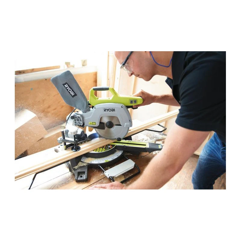 Ryobi Scie à Onglet Radiale 216 Mm 1500W EMS216L 4 Ryobi Scie à Onglet Radiale 216 Mm 1500W EMS216L – Image 4