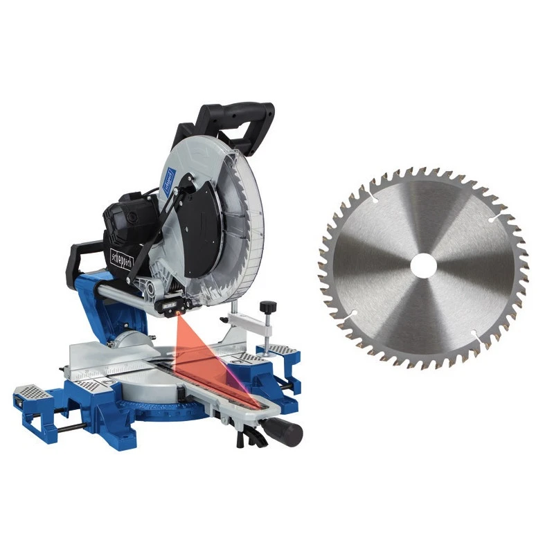 Scie à Onglet Radiale HM140L 305mm 2000W Scheppach 2 Scie à Onglet Radiale HM140L 305mm 2000W Scheppach – Image 2