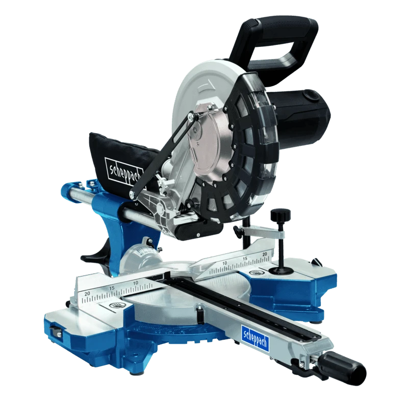 Scie à Onglet Radiale HM254 255mm 2000W Scheppach 2 Scie à Onglet Radiale HM254 255mm 2000W Scheppach – Image 2