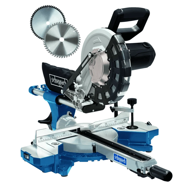 Scie à Onglet Radiale HM254 255mm 2000W Scheppach 1 Scie à Onglet Radiale HM254 255mm 2000W Scheppach