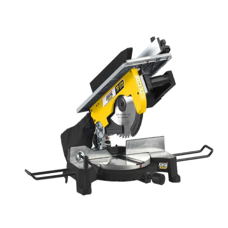 Scie à Onglet TR078 Inclinable D250mm Et Table Supérieure 1800W Femi 1 Scie à Onglet TR078 Inclinable D250mm Et Table Supérieure 1800W Femi