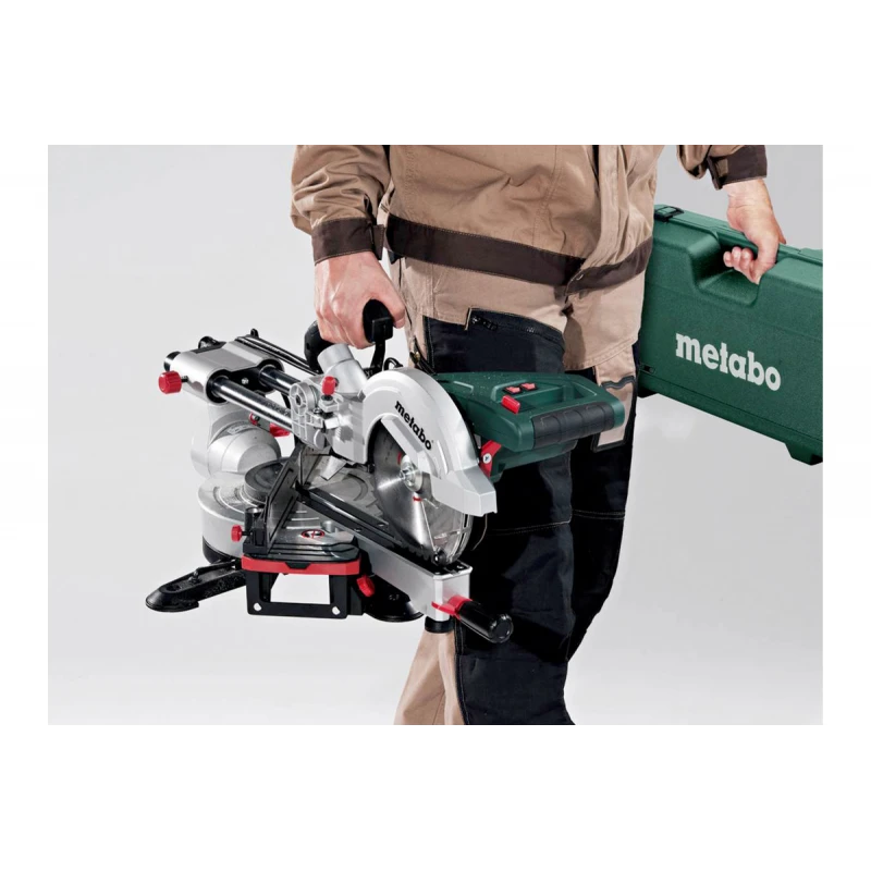Scie à Onglets KGSV 216 M 1700W Lame 216x30mm Metabo 2 Scie à Onglets KGSV 216 M 1700W Lame 216x30mm Metabo – Image 2