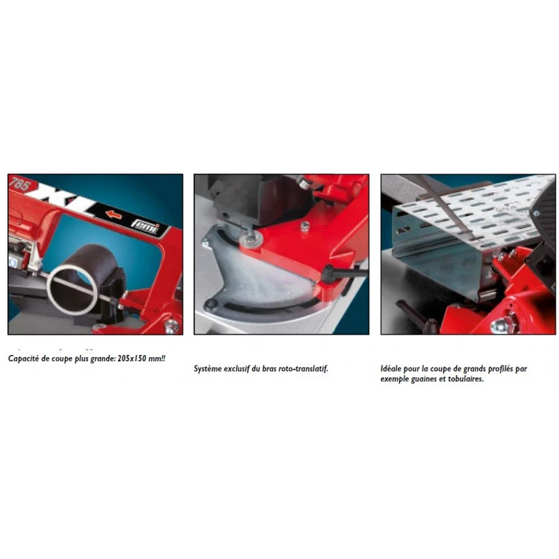 Scie à Ruban Acier 1600W L:1735mm Diam152mm 785XL 2 Scie à Ruban Acier 1600W L:1735mm Diam152mm 785XL – Image 2