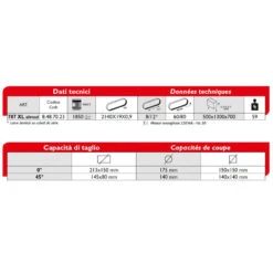 Scie à Ruban Acier 1850W Longueur 2140mm Diam 175mm 787 XL ALLROAD -Kobleo scie a ruban acier 1850w longueur 2140mm diam 175mm 787 xl allroad 2