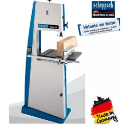 Scheppach Scie à Ruban Mono Avec Guide D'angle L:2955mm 1500W BASA 4.0 -Kobleo scie a ruban mono avec guide d angle l 2955mm 1500w basa 4 0 scheppach 3