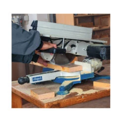 Scheppach Scie Circulaire-pendulaire à Onglet De 254 Mm 1800 W HM100T -Kobleo scie circulaire pendulaire a onglet de 254 mm 1800 w hm100t 2