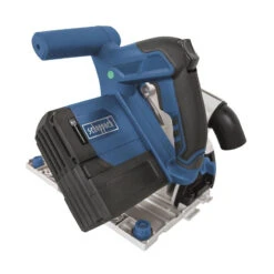 Scheppach Scie Circulaire Plongeante à Batterie 36V 2Ah Li-Ion 160mm PL55Li -Kobleo scie circulaire plongeante a batterie 36v 2ah li ion 160mm pl55li 1