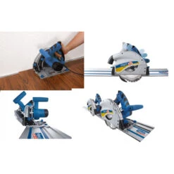Scie Circulaire Plongeante PL 55 160mm Avec 2 Rails 700mm Scheppach -Kobleo scie circulaire plongeante pl 55 160mm avec 2 rails 700mm scheppach 2