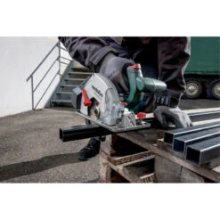 Metabo Scie Circulaire Portative Métaux 18V Diam 165x20mm Coupe 58mm MKS 18 L -Kobleo scie circulaire portative metaux 18v diam 165x20mm coupe 58mm mks 18 l 4
