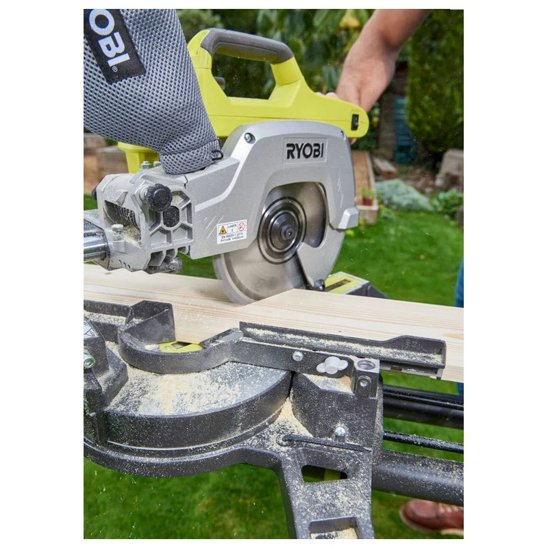 Ryobi Scie Circulaire Radiale One+ 18V 216mm Sans Batterie Ni Chargeur R18MS 3 Ryobi Scie Circulaire Radiale One+ 18V 216mm Sans Batterie Ni Chargeur R18MS – Image 3