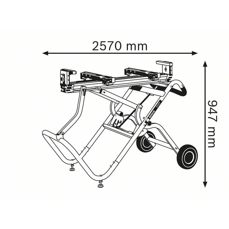 Scie Onglets Diam 305mm 2000W GCM 12 GDL Support Machine H947mm GTA 25 4 Scie Onglets Diam 305mm 2000W GCM 12 GDL Support Machine H947mm GTA 25 – Image 4