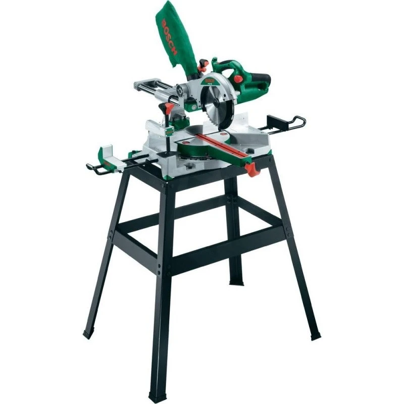 Bosch Scie Radiale 210mm 1200W Avec Support Et Rallonges PCM 8ST 1 Bosch Scie Radiale 210mm 1200W Avec Support Et Rallonges PCM 8ST