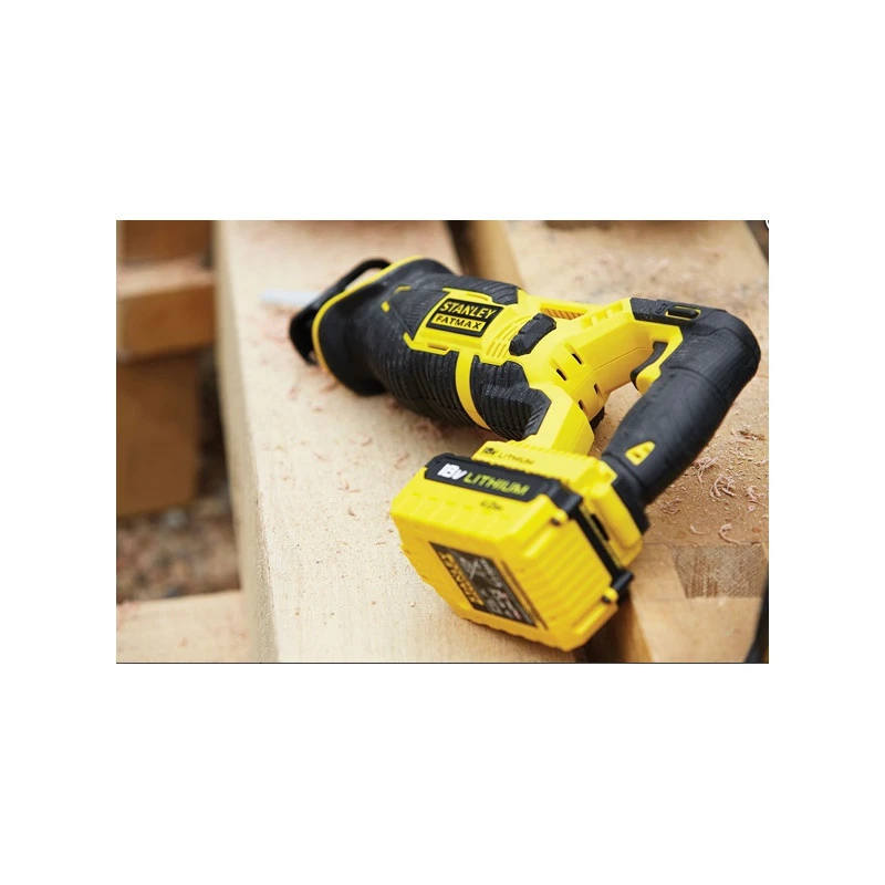 Stanley Scie Sabre à Batterie 18V 2Ah Li-Ion FMC675D2 2 Stanley Scie Sabre à Batterie 18V 2Ah Li-Ion FMC675D2 – Image 2