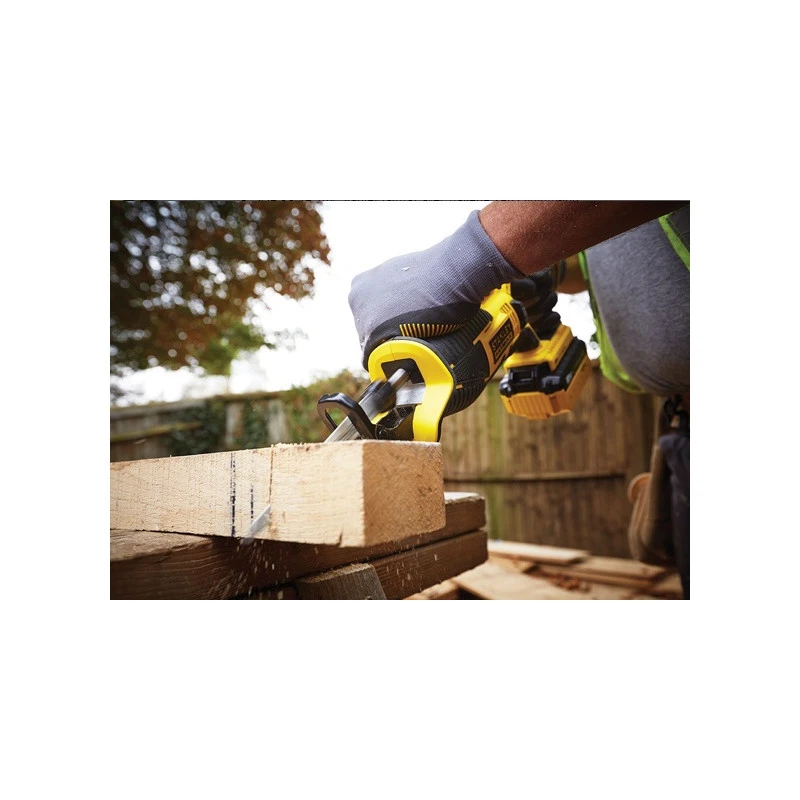 Stanley Scie Sabre à Batterie 18V 2Ah Li-Ion FMC675D2 4 Stanley Scie Sabre à Batterie 18V 2Ah Li-Ion FMC675D2 – Image 4