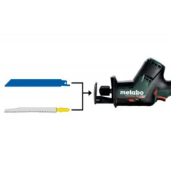 Metabo Scie Sabre Sans Fil 12V 2x4Ah LiHD 16 Mm Avec Coffret PowerMaxx SSE 12 -Kobleo scie sabre sans fil 12v 2x4ah lihd 16 mm avec coffret powermaxx sse 12 metabo 4