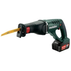 Metabo Scie Sabre Sans Fil 18V 2x5.2Ah Li-Ion 30 Mm Avec Coffret ASE 18 LTX