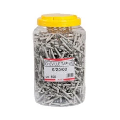 Seau De Chevilles à Frapper Tap-Vis Collerette Plate 25mm