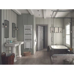 Sèche-serviette Thermor RIVA 4 MIXTE 1500W Blanc -Kobleo seche serviette thermor riva 4 mixte 1500w blanc 2