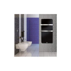 Sèche-serviettes En Verre XTAL Bagno 400 W Noir XTAL4N -Kobleo seche serviettes en verre xtal bagno 400 w noir xtal4n 3