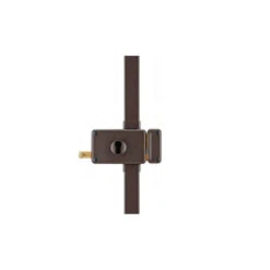Serrure 3 Points HORGA CP TRANSIT 2 à Tirage 140 X 88 Mm Marron Gauche