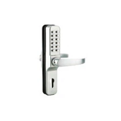 Serrure Combinaison Chromées Mat Béquille Double Serrure Encastrer Ent