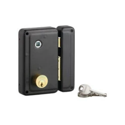 Serrure Verticale à Double Cylindre à Fouillot Gauche