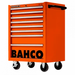 Bahco Servante Classique C75 26" 8 Tiroirs Orange Charge 600 Kg 986x501x763m