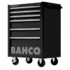Bahco Servante Classique C75 6 Tiroirs Noir Charge 600 Kg 986x501x763mm 1475