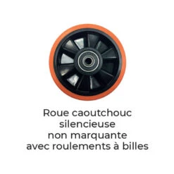 Servante Standard 120 Kg 2 Plateaux En Acier Laqué Transpratic SED2 -Kobleo servante standard 120kg 2 plateaux en acier laque sed2 stockman 2
