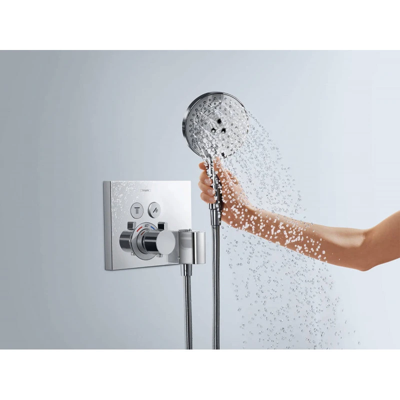 Hansgrohe Set Mitigeur Thermostatique ShowerSelect Encastré 2 S Fixfit Et Porter 4 Hansgrohe Set Mitigeur Thermostatique ShowerSelect Encastré 2 S Fixfit Et Porter – Image 4